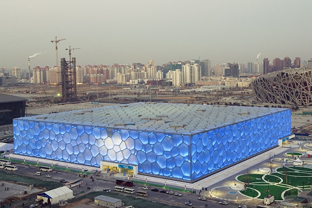 Национальный центр водных видов спорта в Пекине 