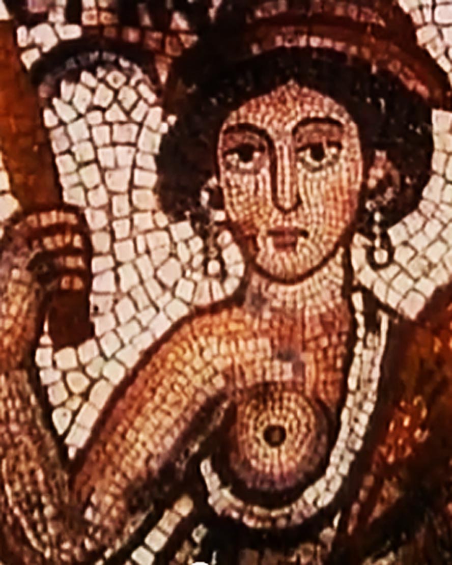 Мозаика на полу древнего здания