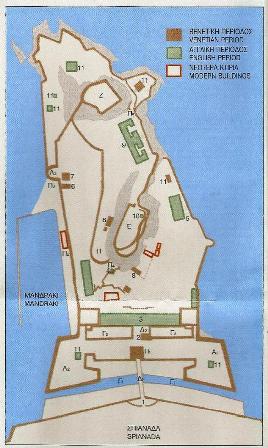 Карта Старой крепости