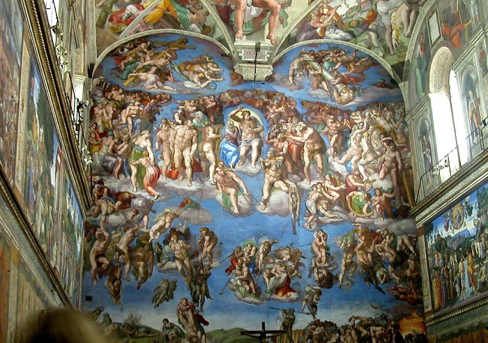 Страшный суд. Микеланджело. |Фото: cdn.dipity.com.